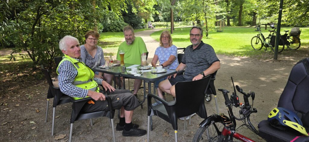 Treffen in der Orangerie